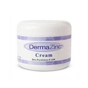 Envase genérico de la crema a base de piritiona de zinc de DermaZinc