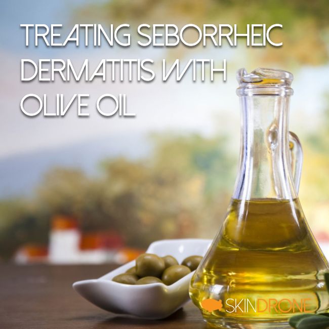 Treating seborrheic dermatitis with olive oil - cover photo